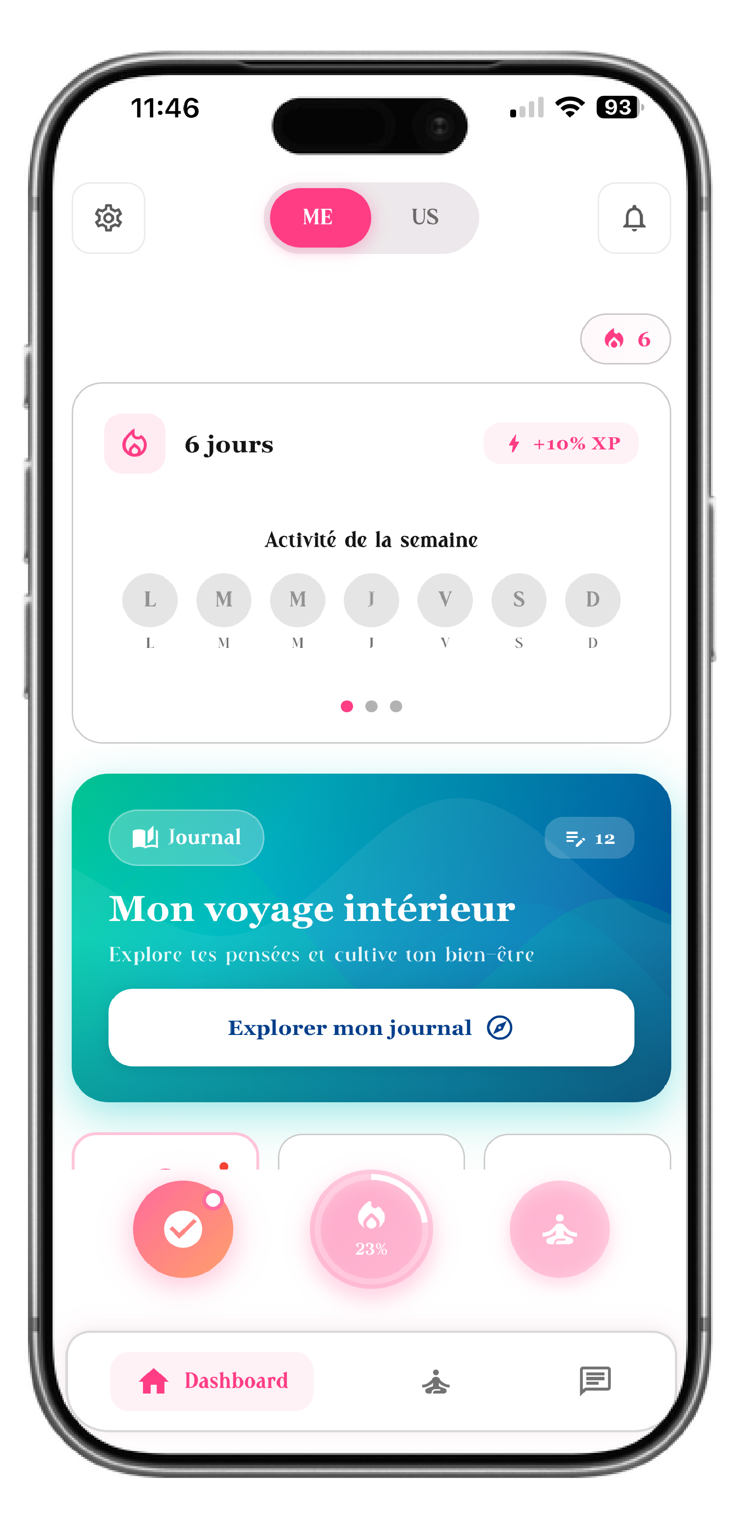 App Interface iPhone